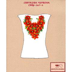 Сорочка жіноча без рукавів СЖбр - 167 - 1