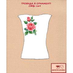 Сорочка жіноча без рукавів СЖбр - 169