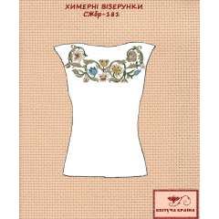 Сорочка жіноча без рукавів СЖбр - 181