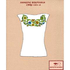 Сорочка жіноча без рукавів СЖбр - 181 - 2