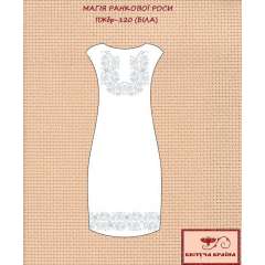 Плаття жіноче без рукавів ПЖбр - 120 біла