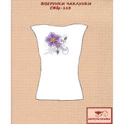 Сорочка жіноча без рукавів СЖбр - 113