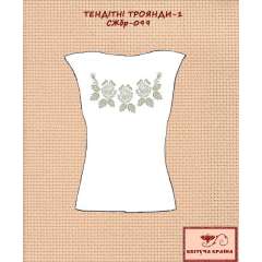Сорочка жіноча без рукавів СЖбр - 099 - 1