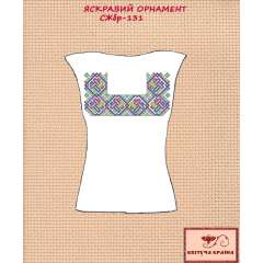 Сорочка жіноча без рукавів СЖбр - 131