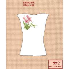 Сорочка жіноча без рукавів СЖбр - 153