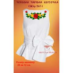 Сорочка жіноча без рукавів СЖбр - 267 - 1