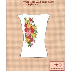 Сорочка жіноча без рукавів СЖбр - 115